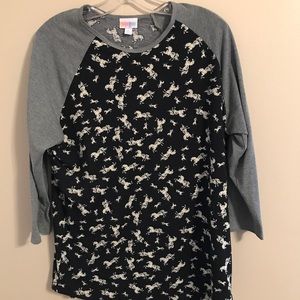 EUC LulaRoe Unicorn Randy